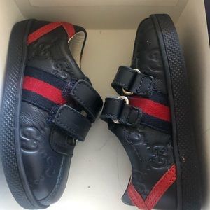 Gucci size 21 toddler sneakers